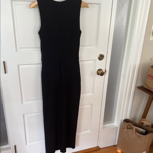 Vintage Black Studded Maxi Dress - Picture 8 of 9